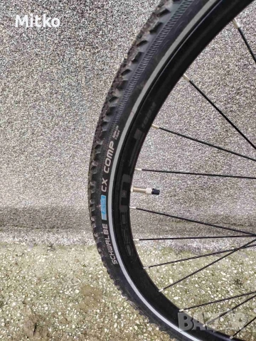 28 цола алуминиев велосипед с 21 скорости усилени капли амортисьори предни като нов , снимка 8 - Велосипеди - 53372927