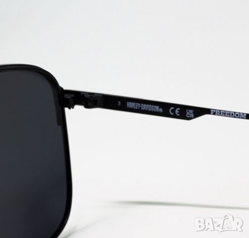 Оригинални мъжки слънчеви очила Harley - Davidson Aviator-65% titanium, снимка 6 - Слънчеви и диоптрични очила - 45497560