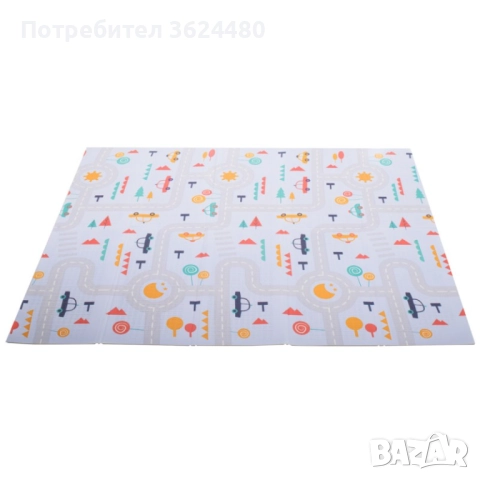 Водоустойчива подложка за игра - сгъваемо шарено килимче , снимка 2 - Други - 52773814