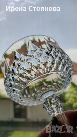 Cristal D’ Arques. Шест броя кристални чаши за просеко/шампанско, оловен кристал 240 мл, снимка 6 - Чаши - 46035293