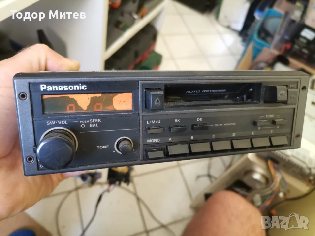 Оригинален касетофон Panasonic за Голф 3, снимка 2 - Аудиосистеми - 50746500