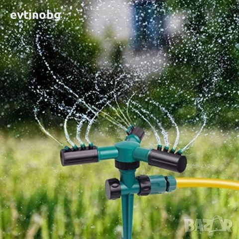 Градинска пръскачка автоматично въртяща се на 360 градуса, снимка 7 - Напояване - 53811100