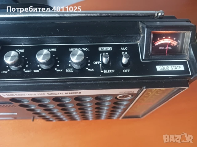 Vntage crown crc 476 am/fm radio cassette made in japan, снимка 5 - Радиокасетофони, транзистори - 51170381