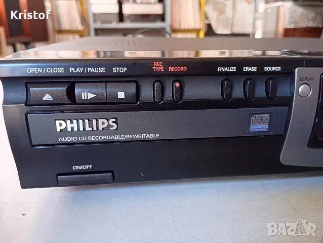 Записвачка Philips CDR 770, снимка 10 - Аудиосистеми - 49360150