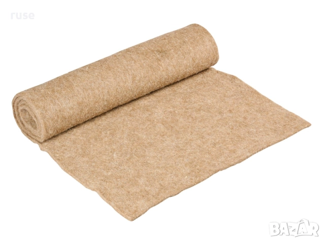 НОВИ! Защитно покривало - мулч за растения от замръзване 100% овча вълна