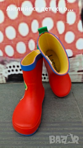Английски детски гумени ботуши-?GEORGE , снимка 4 - Бебешки боти и ботуши - 54221974