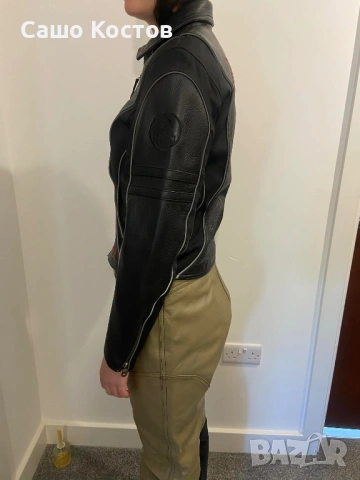 Дамско кожено яке Harley Davidson , снимка 2 - Якета - 54032345