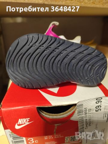 Nike - сандали за момиче , снимка 3 - Детски сандали и чехли - 45639853