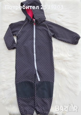 Детски софтшел гащеризон Name It 3-4 години, снимка 5 - Детски панталони и дънки - 52386366