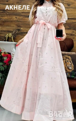 Лятна дамска рокля., снимка 2 - Рокли - 51159156