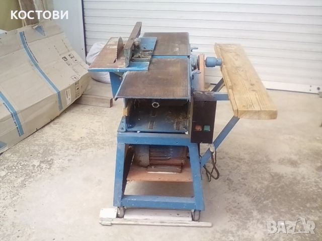 Дърводелска машина комбинирана/циркуляр-абрихт, борапарат, снимка 1