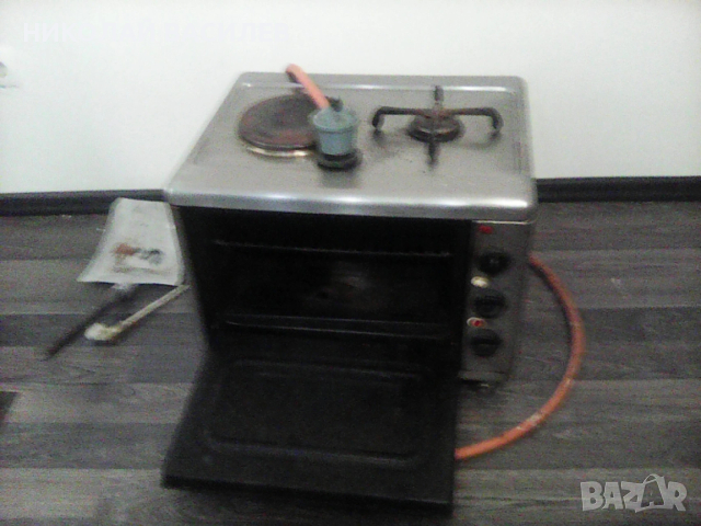 Печка   на   газ  и  ток   ., снимка 6 - Печки, фурни - 53063339