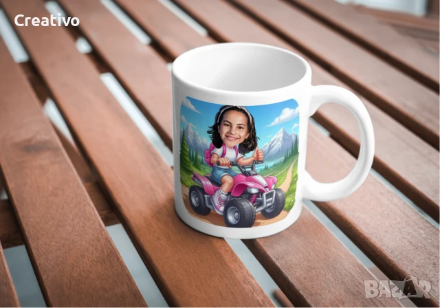 Карикатура в рамка/чаша/възглавничка-персонализиран подарък, снимка 7 - Подаръци за имен ден - 50646921