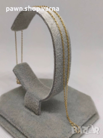 Златна верижка 585 – Елегантна и фина!, снимка 2 - Колиета, медальони, синджири - 52433911