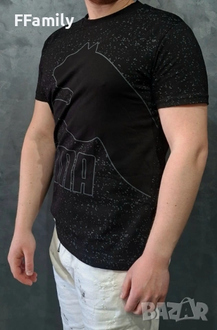 Черна / Бяла Tениска Puma [S - XXL]