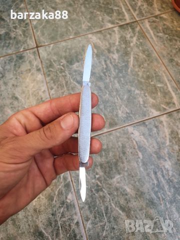 Старо джобно ножче Ножка с Маркировки, снимка 1 - Колекции - 46424117