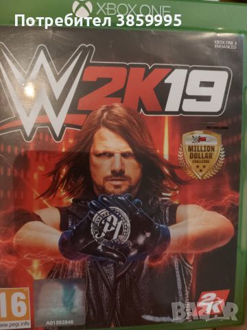 WWE2K19 xbox one , снимка 1 - Игри за Xbox - 46663133