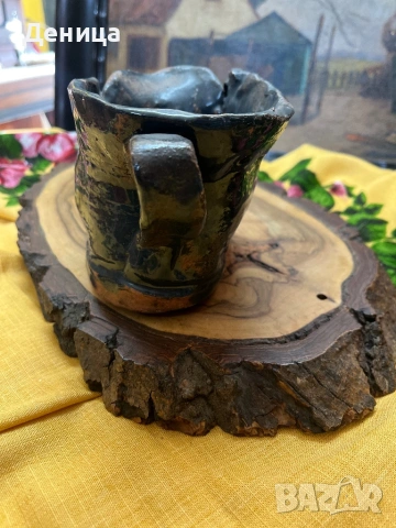 Керамична обувка за цветя Има дупка за отичане на водата Размер-24.5/10.5 см Цена-12€, снимка 8 - Саксии и кашпи - 53156938
