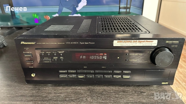 Ресийвър Pioneer 5х80W VSX-409RDS, снимка 2 - Ресийвъри, усилватели, смесителни пултове - 53754717