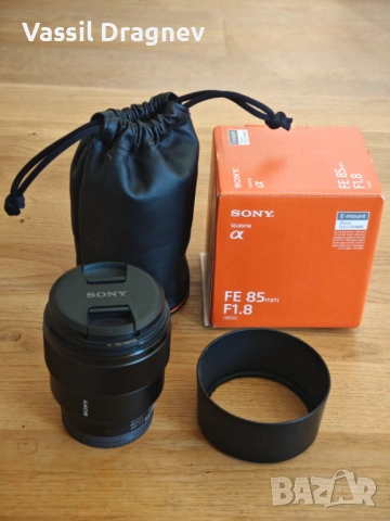 обектив SONY FE 85mm/F1.8, снимка 3 - Обективи и филтри - 53074051