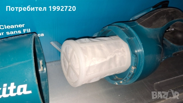 Акумулаторна прахосмукачка и винтоверт Makita 18V LXT 