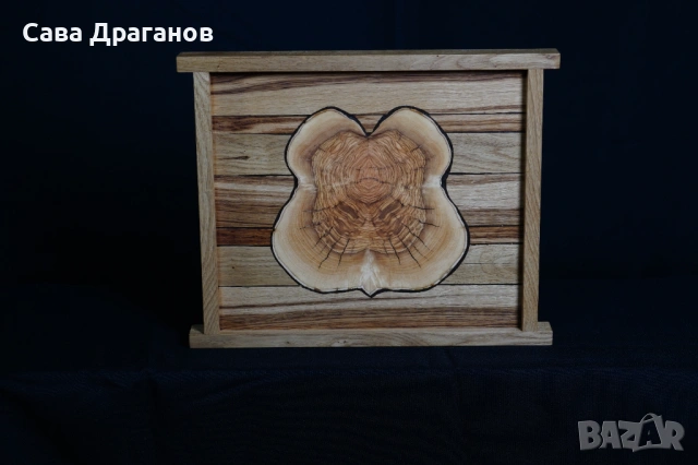 Стенна пластика от масивна дървесина "Вътрешна красота", снимка 2 - Пана - 54000272
