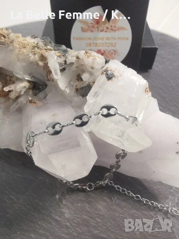 Гривни от медицинска стомана , снимка 9 - Гривни - 51852514