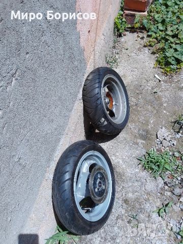 Джанти за скутер с гуми, снимка 2 - Гуми и джанти - 46265017