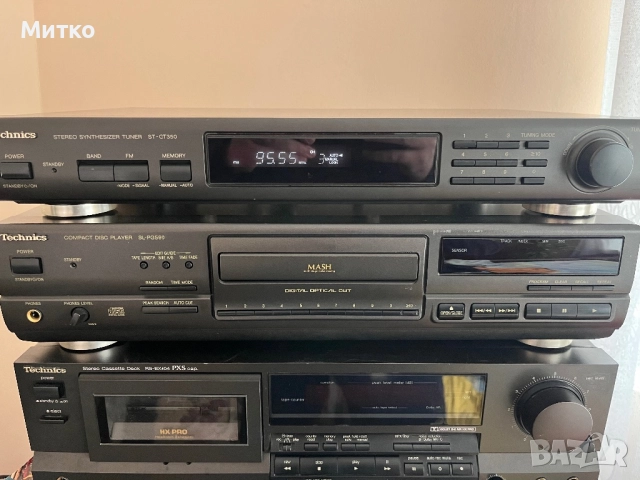 Тунер,дек и CD плеър Technics
