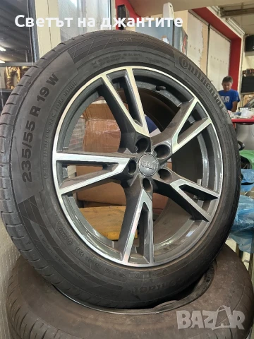 Джанти и Гуми 19 Цола 5х112 Audi Q5 235/55/19 Continental Нови Оригинални , снимка 2 - Гуми и джанти - 50806929