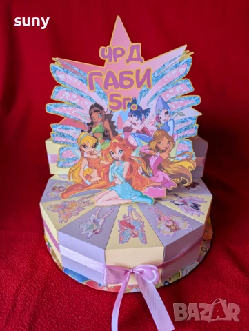 Картонена торта Стич, снимка 18 - Други - 50953363