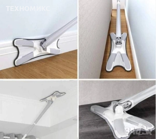 Сгъваем самоотцеждащ се моп за под Aurora Twist Mop, снимка 16 - Други стоки за дома - 53822735