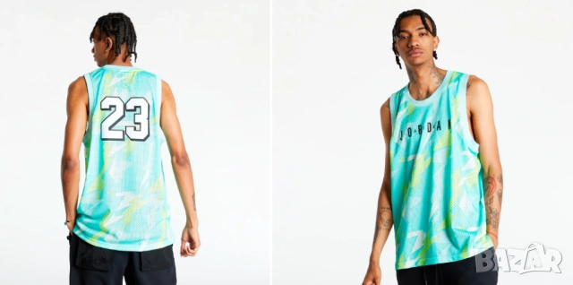 Потник JORDAN MJ AIR STMT размер S, снимка 3 - Тениски - 52145299