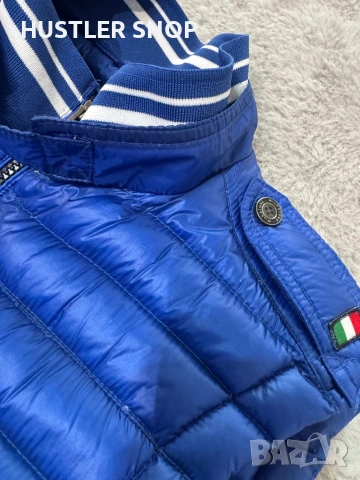 Мъжки пухен елек MILESTONE. Размер S, снимка 3 - Спортни дрехи, екипи - 54154955