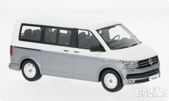 Volkswagen VW T6 Bus Multivan 2017 - мащаб 1:43 на IXO models нов PVC дисплей-кейс, снимка 6 - Колекции - 52323652