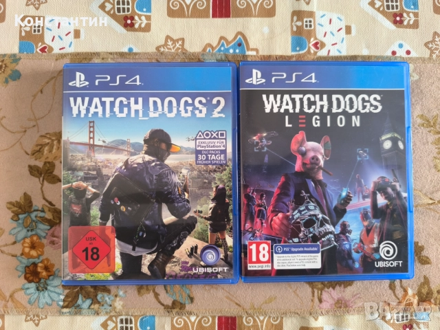 Watchdogs 2 and Watchdogs Legion PS4/PS5
