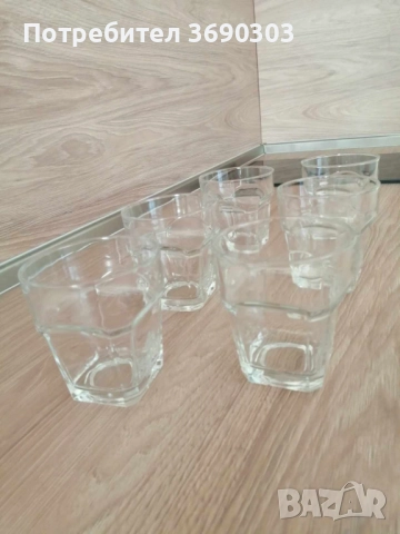 6 броя чаши за уиски/вода/сок, по 230 мл , снимка 6 - Чаши - 51674030
