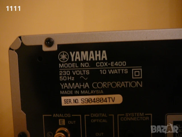 YAMAHA RX-E400 I CDX-E400, снимка 8 - Ресийвъри, усилватели, смесителни пултове - 51046677