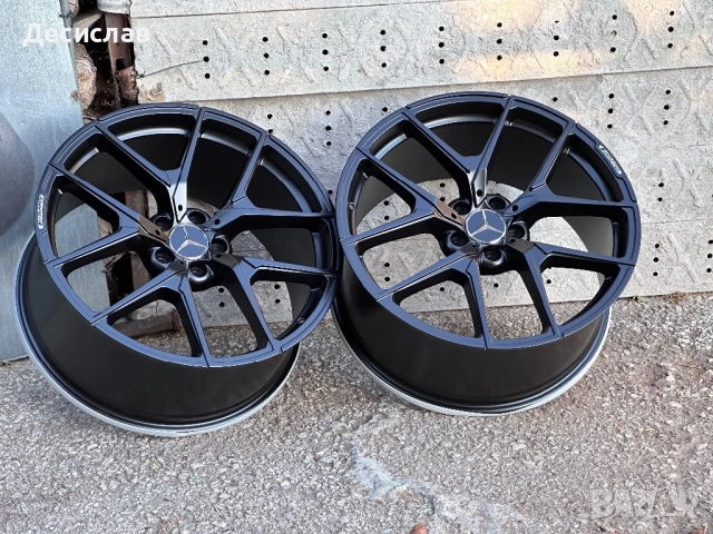 AMG Джанти за Мерцедес Mercedes 18  “ цола 5х112 чисто нови  E S ML Class, снимка 4 - Гуми и джанти - 52003307