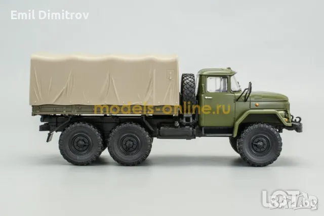 Умален модел на ЗИЛ-131 в мащаб 1:43, снимка 6 - Колекции - 50182933
