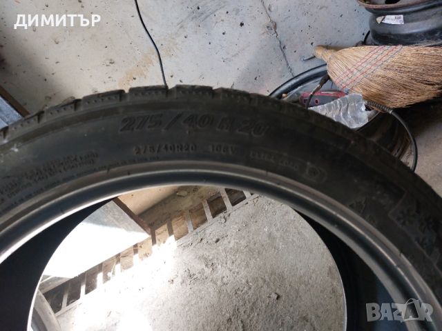 4 бр.зимни гуми Michelin 2.бр.315 35 20 и 2бр.275 40 20 цената е за брой!, снимка 9 - Гуми и джанти - 45716527