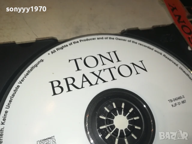 TONI BRAXTON CD 1908251801, снимка 11 - CD дискове - 51420783
