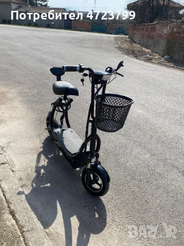 Електрически мини скутер, снимка 2 - Велосипеди - 53758241