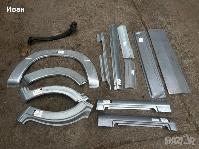 Комплект ремонтни панели вежди калници ламарини Mercedes Sprinter 313