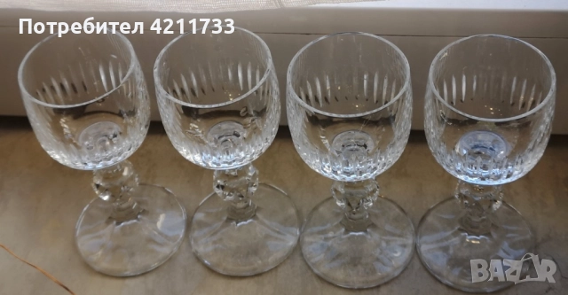 5 кристални чаши за алкохол НОВО, снимка 13 - Чаши - 52735773
