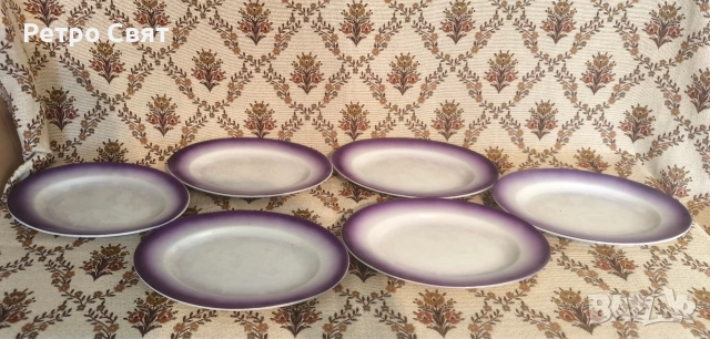 Порцеланови чинии тип елипси