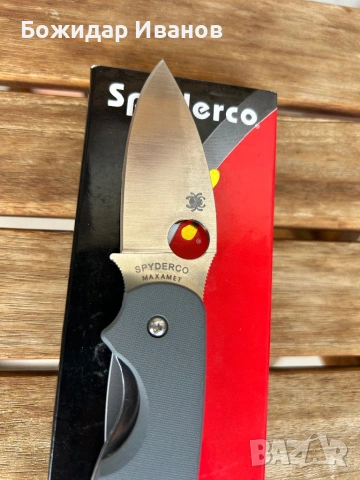 Продавам нож Spyderco Sage1 Maxamet, снимка 2 - Ножове - 53695620