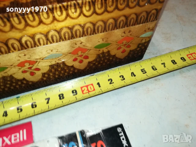 ДЪРВЕНА КУТИЯ 1607250721, снимка 9 - Антикварни и старинни предмети - 51035442