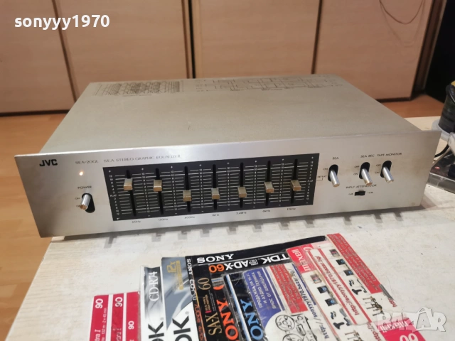 JVC SEA-20GL EQUALIZER-MADE IN JAPAN-ВНОС GERMANY 0703261947, снимка 7 - Ресийвъри, усилватели, смесителни пултове - 53749086