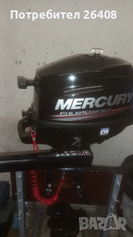 извънбордов двигател MERCURY 3,5кс къс ботуш, снимка 6 - Воден транспорт - 53726347